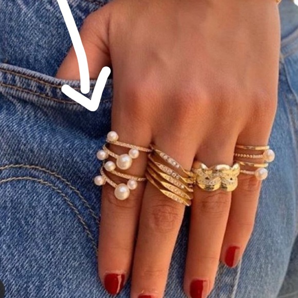 NEW PEARL RING - Picture 4 of 6